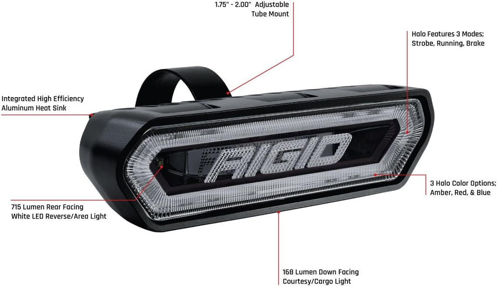 Chase Rear Facing LED Light R909