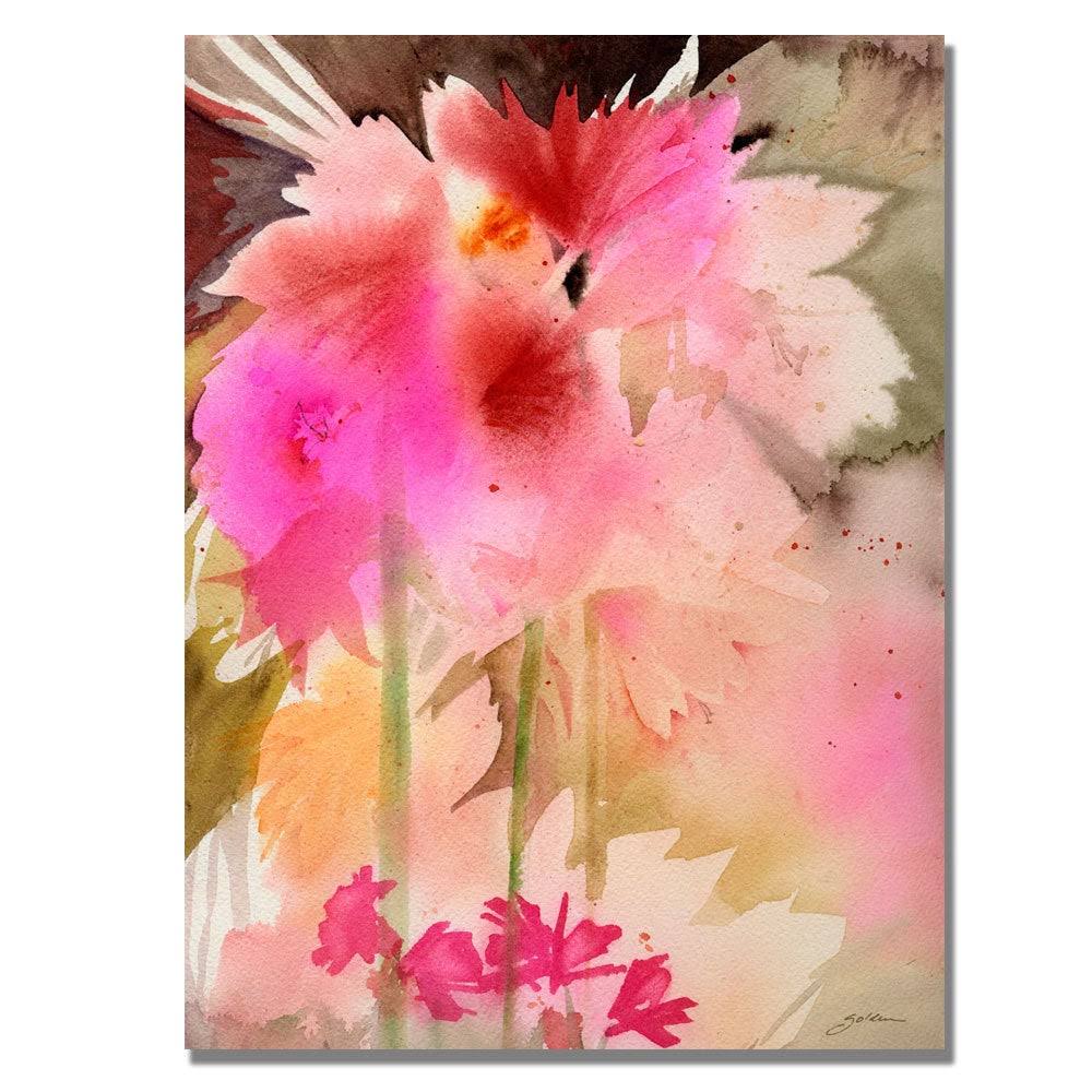 Pink Garden Canvas Art M958931