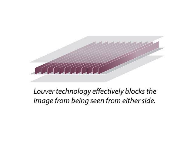 Black Widescreen Privacy Filter T534