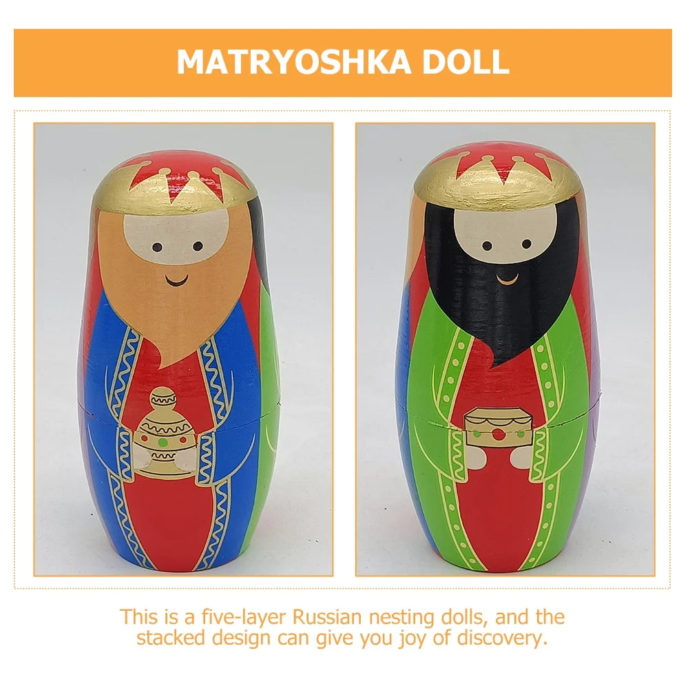 Painted Stacking Dolls S291