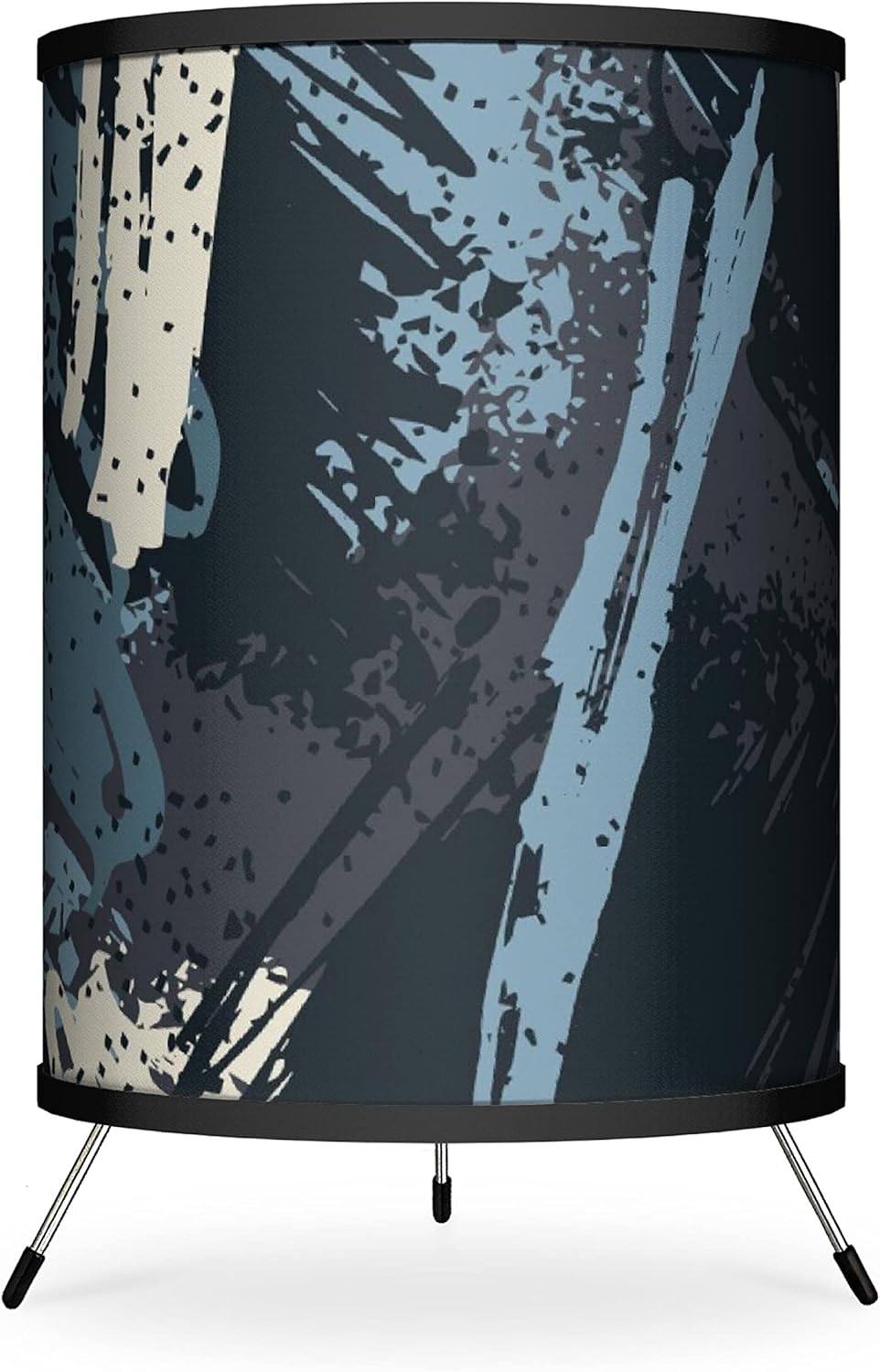 Orange Race Car Printed Tripod Table Lamp B91203