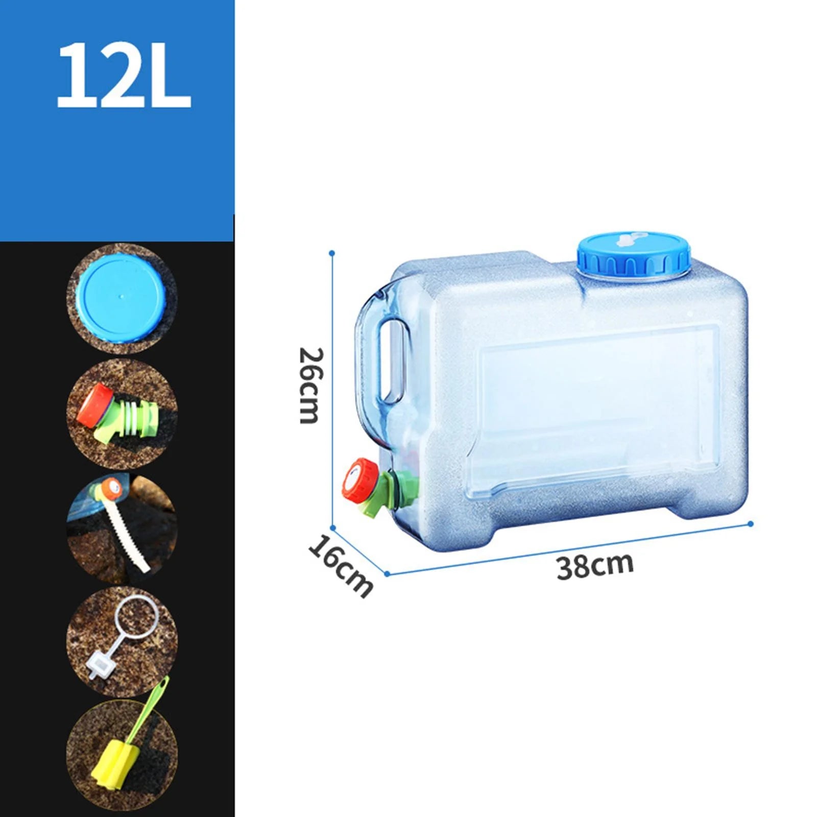 12 Liters Food Grade Water Storage Container F304