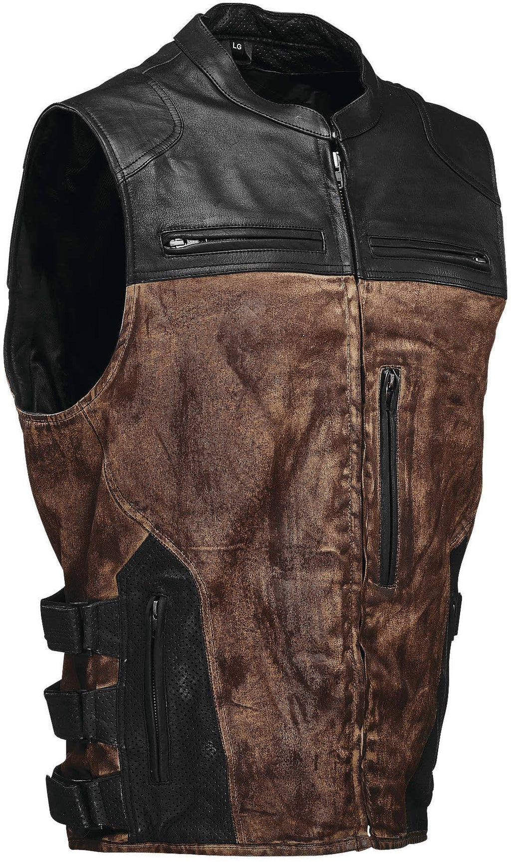 Brown Vest Size Large Q8204