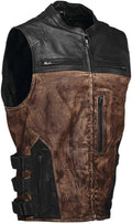 Brown Vest Size Large Q8204