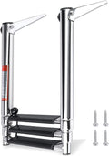 3 Step Folding Stainless Steel Swim Ladder, Pack of 2 X989
