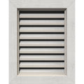 Primed Functional Rough Saw Vertical Gable Vent I575