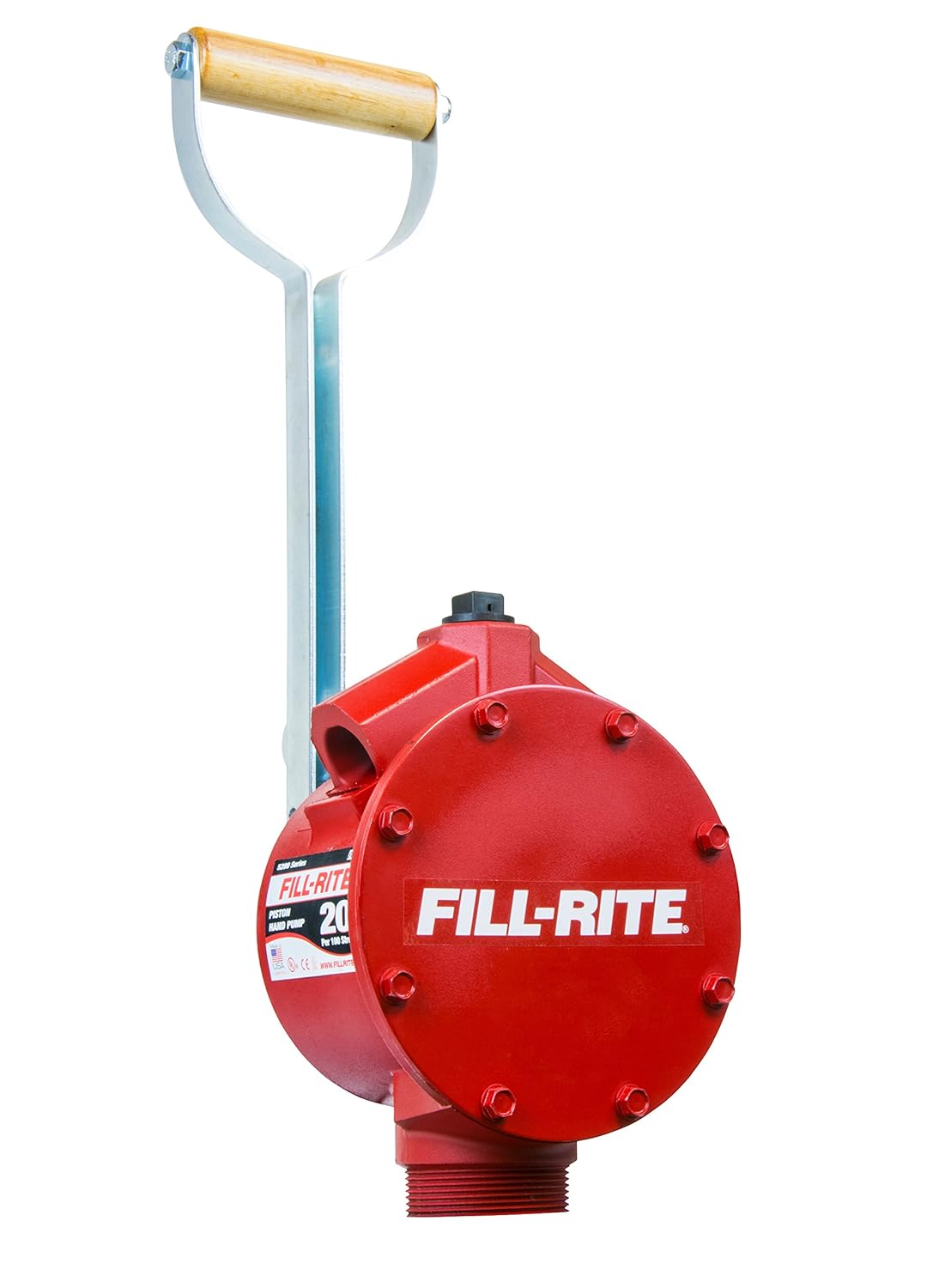 Piston Hand Pump with Suction Tube and Pail Spout E670