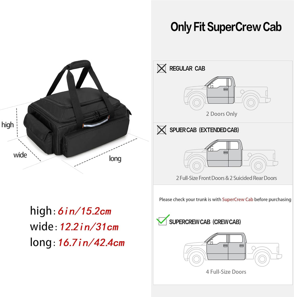 Under Seat Storage Bag for Trucks K1334