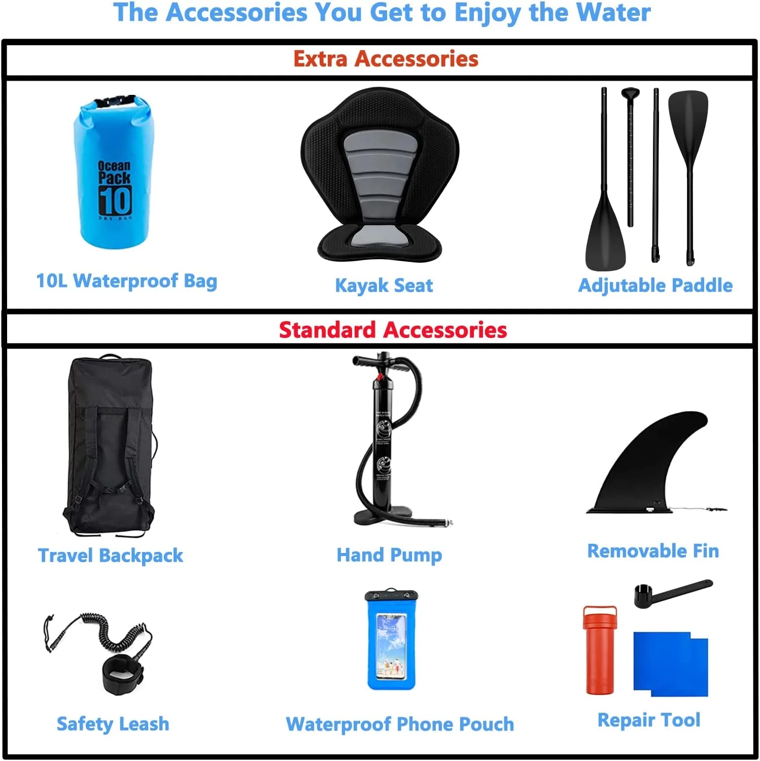 Inflatable Standup Paddle Board 10.6 ft Z833