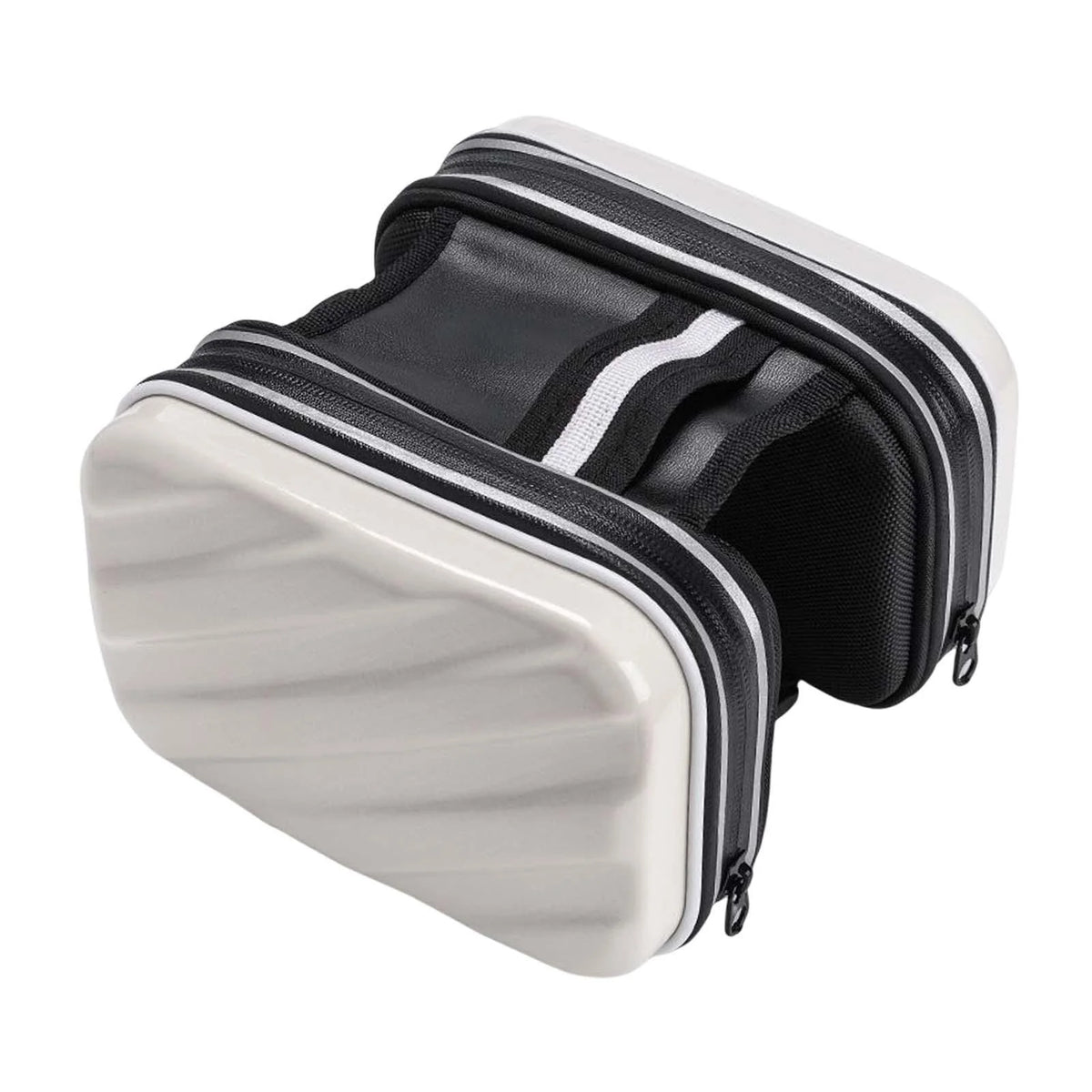 White Waterproof Bike Frame Front Bag Z454