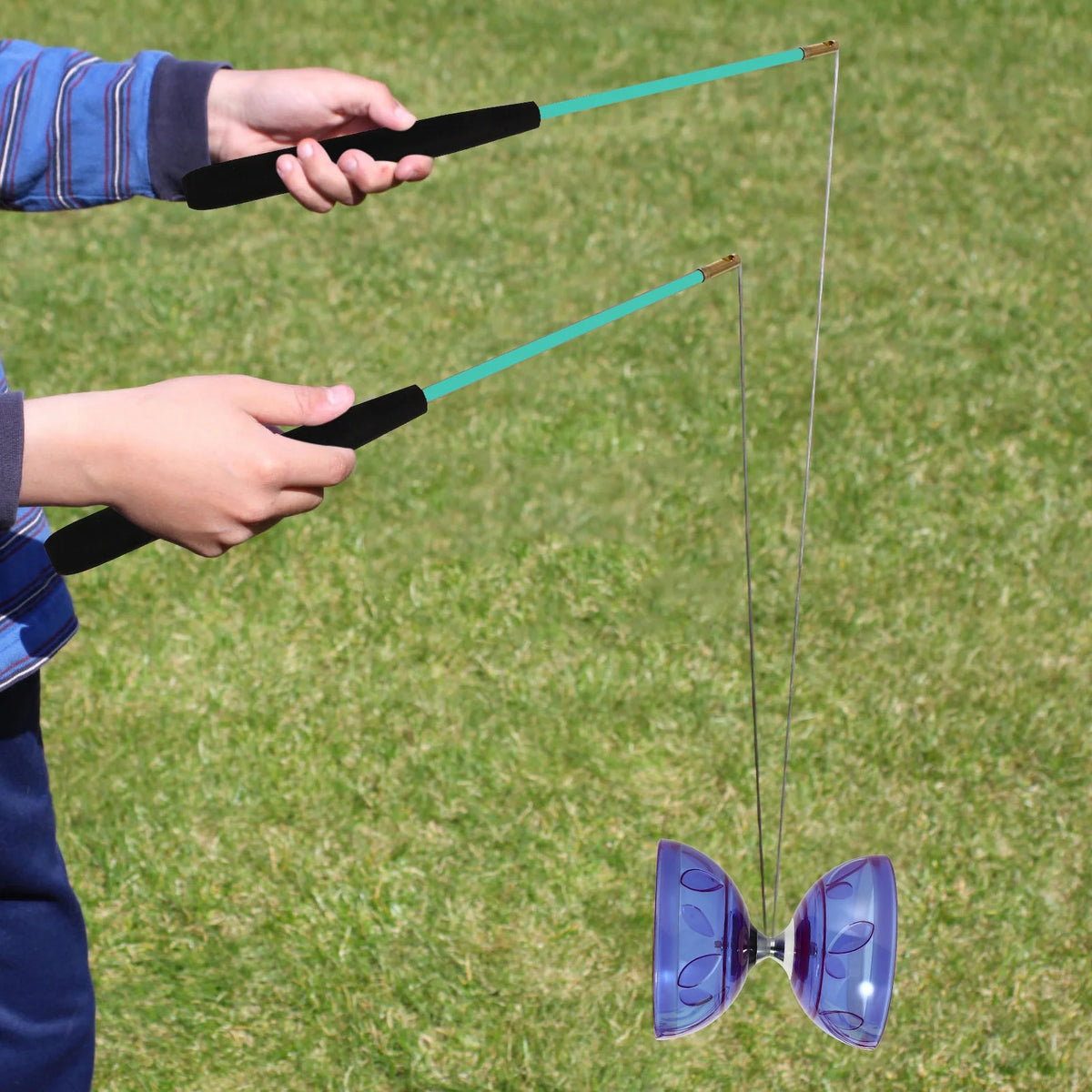 Plastic Diabolo 1 Set Chinese Yoyo Juggling Toy K446
