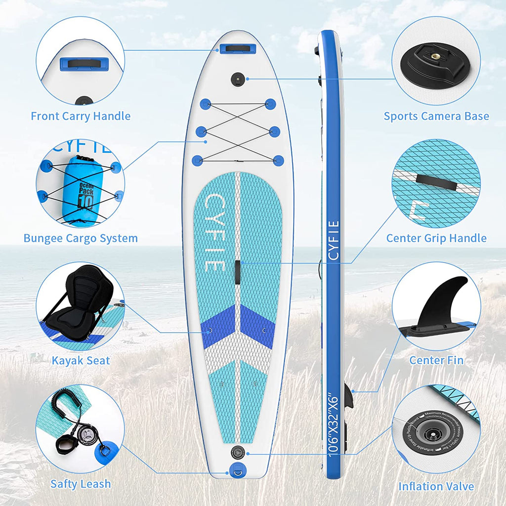 Inflatable Standup Paddle Board 10.6 ft Z833