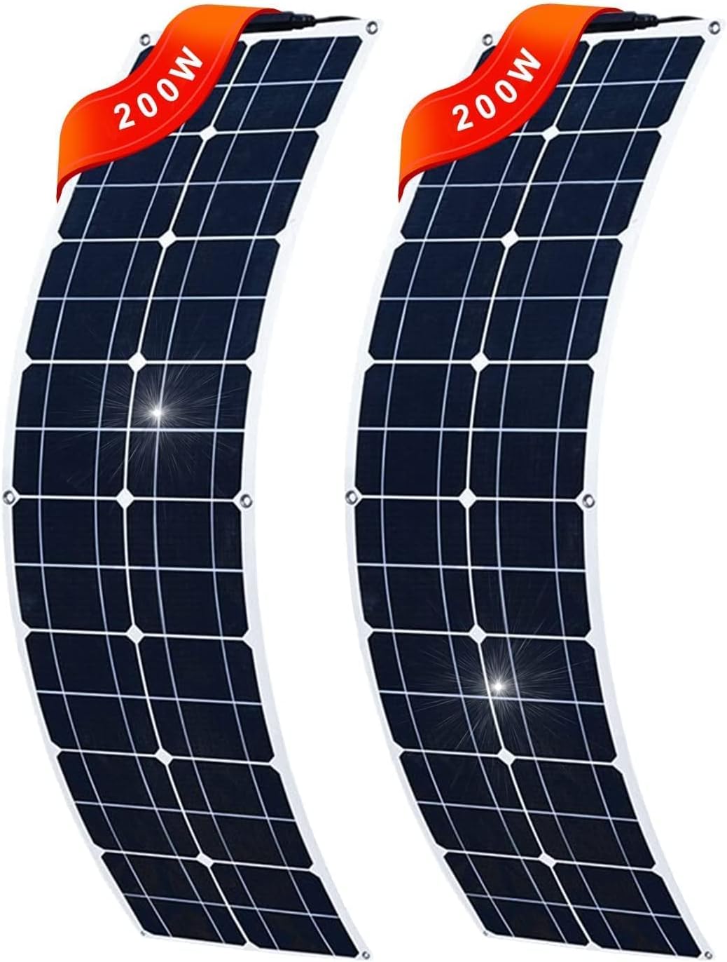 400 Watt Flexible Monocrystalline Solar Panel Kit B797