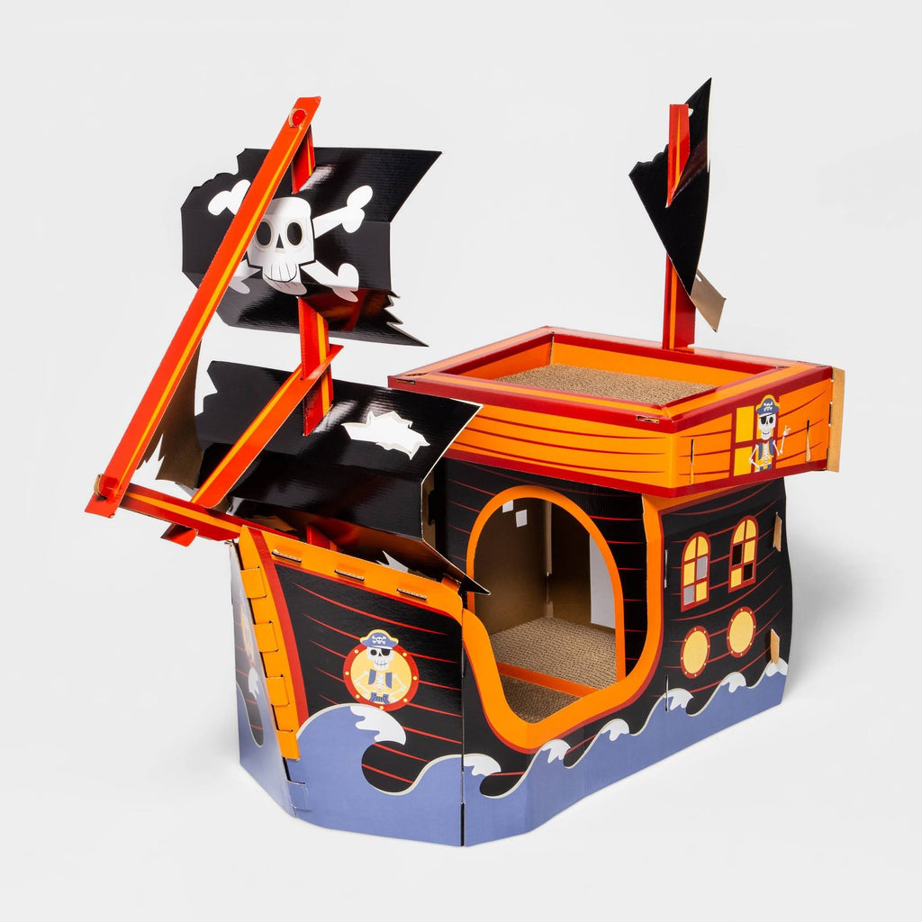 Pirate Ship Cat Scratcher Toy O3598