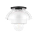 Old Bronze 1 Light Flush Mount J905837