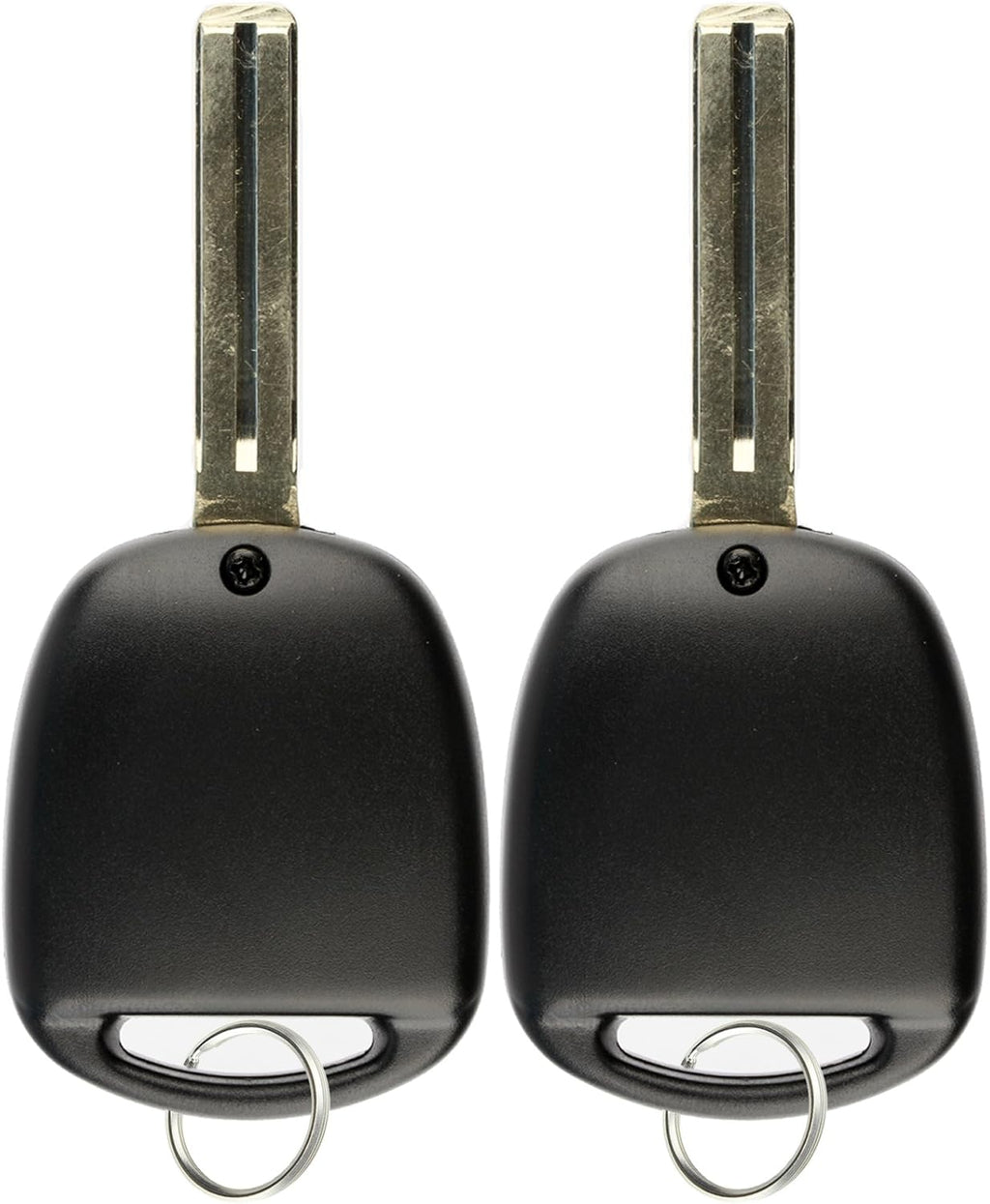 Keyless Entry Remote Fob Uncut Car Master Ignition Key Blade (Pack of 2) U373179