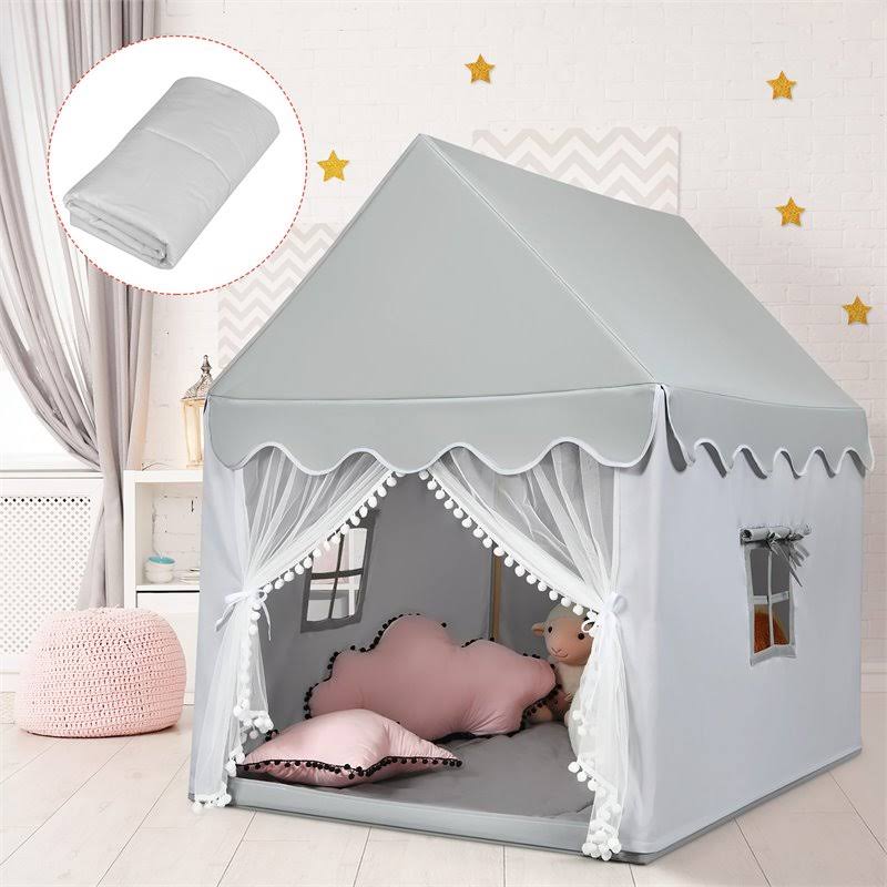 Large Gray Kids Play Tent N5598