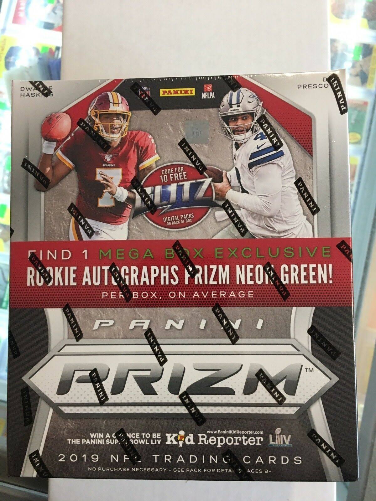 Football Retail Mega Box Factory Sealed 10 Packs H93347