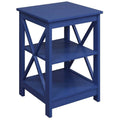 Cobalt Blue X-Base End Table R5436