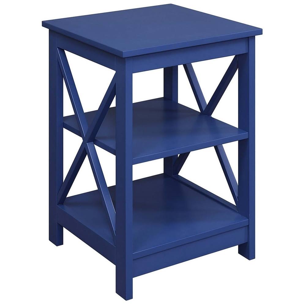 Cobalt Blue X-Base End Table R5436