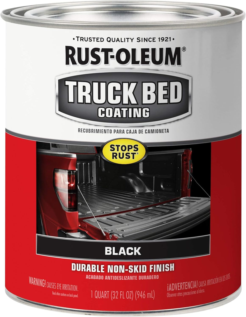 Black Truck Bed Coating, Quart, 128 Fl Oz I953570