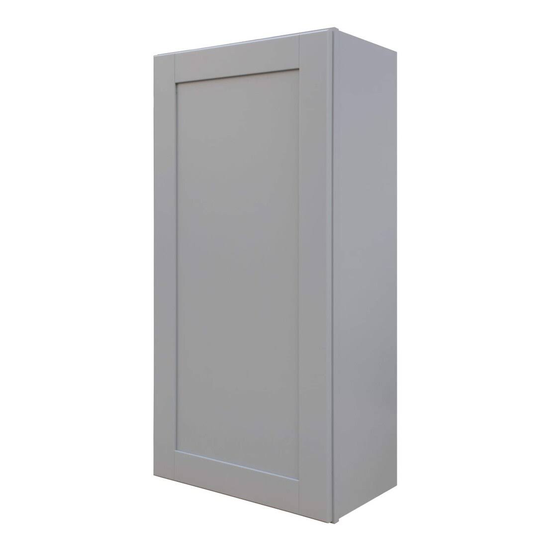 Single Door Wall Cabinet Dove Gray C7386