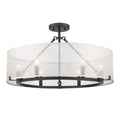 6 Light Semi-Flush Light Q364934