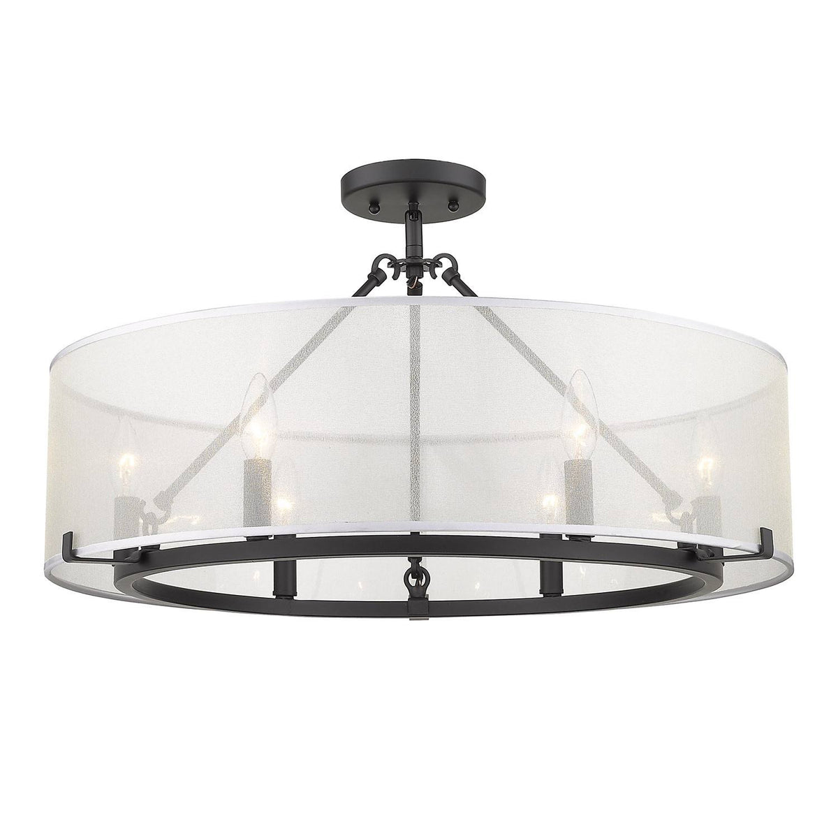 6 Light Semi-Flush Light Q364934