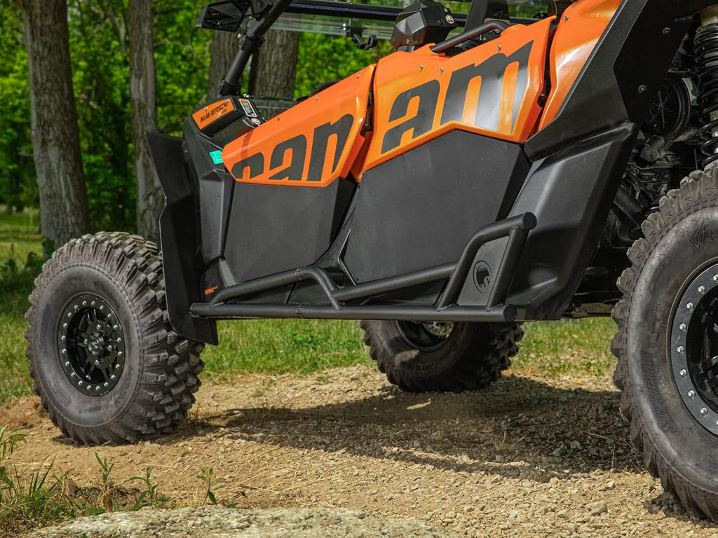 Nerf Bars / Rock Sliders, 1.75” Diameter Steel Tubing, Bolt-On Mounting, Powder-Coat Finish O355