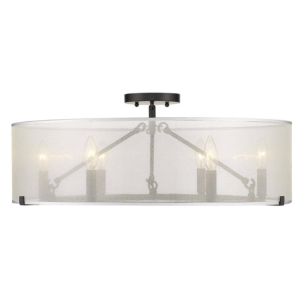 6 Light Semi-Flush Light Q364934