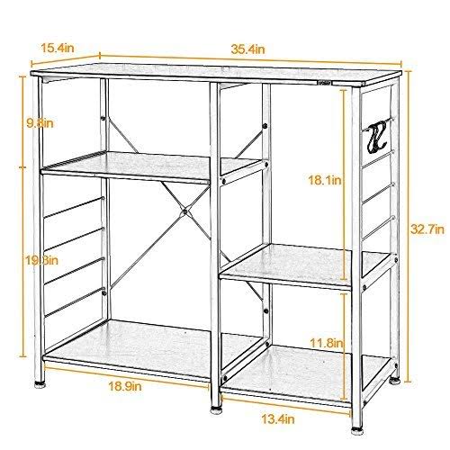 3-Tier Microwave Cart Stand D8202