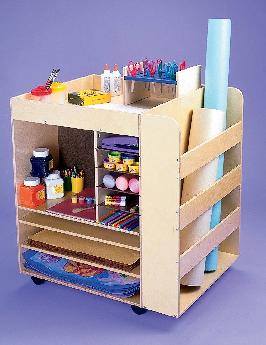 Rolling Art Cart L22216