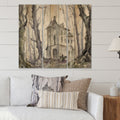3 Panels 45 x 40 inches Print on Natural Pine Wood Y562822