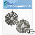 2-Pack 8 inch 6 Turns & 6 inch 5 Turns Surface Burner Elements K518729