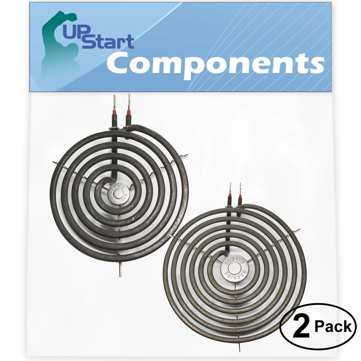 2-Pack 8 inch 6 Turns & 6 inch 5 Turns Surface Burner Elements K518729