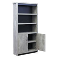 Five Shelf Bookcase with Lower Doors Z35326