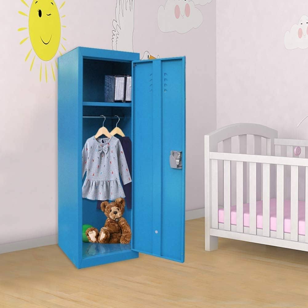 Orange Metal Locker B765255