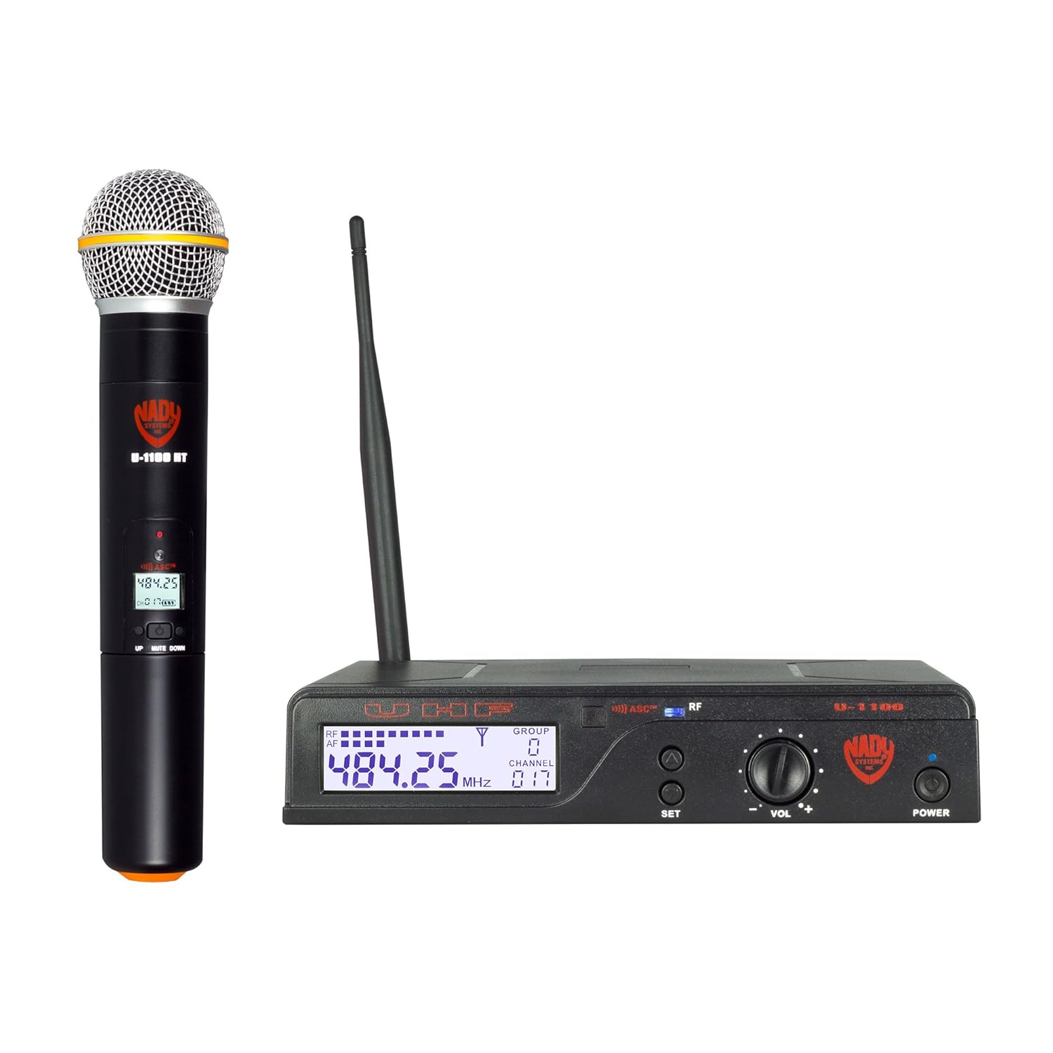 UHF Wireless Lavalier Microphone and Instrument/Guitar System D3147