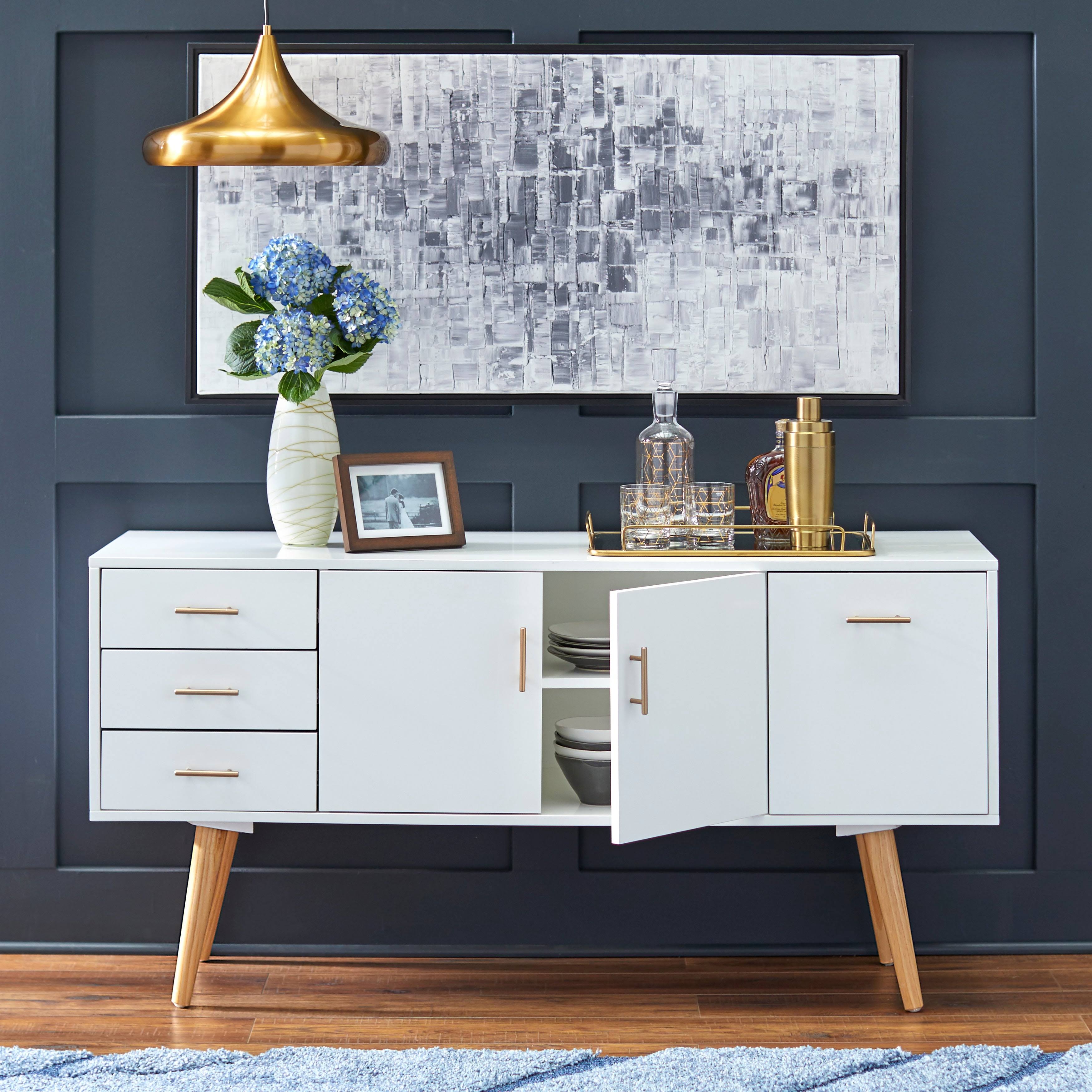 Walnut Mid-Century Buffet K397