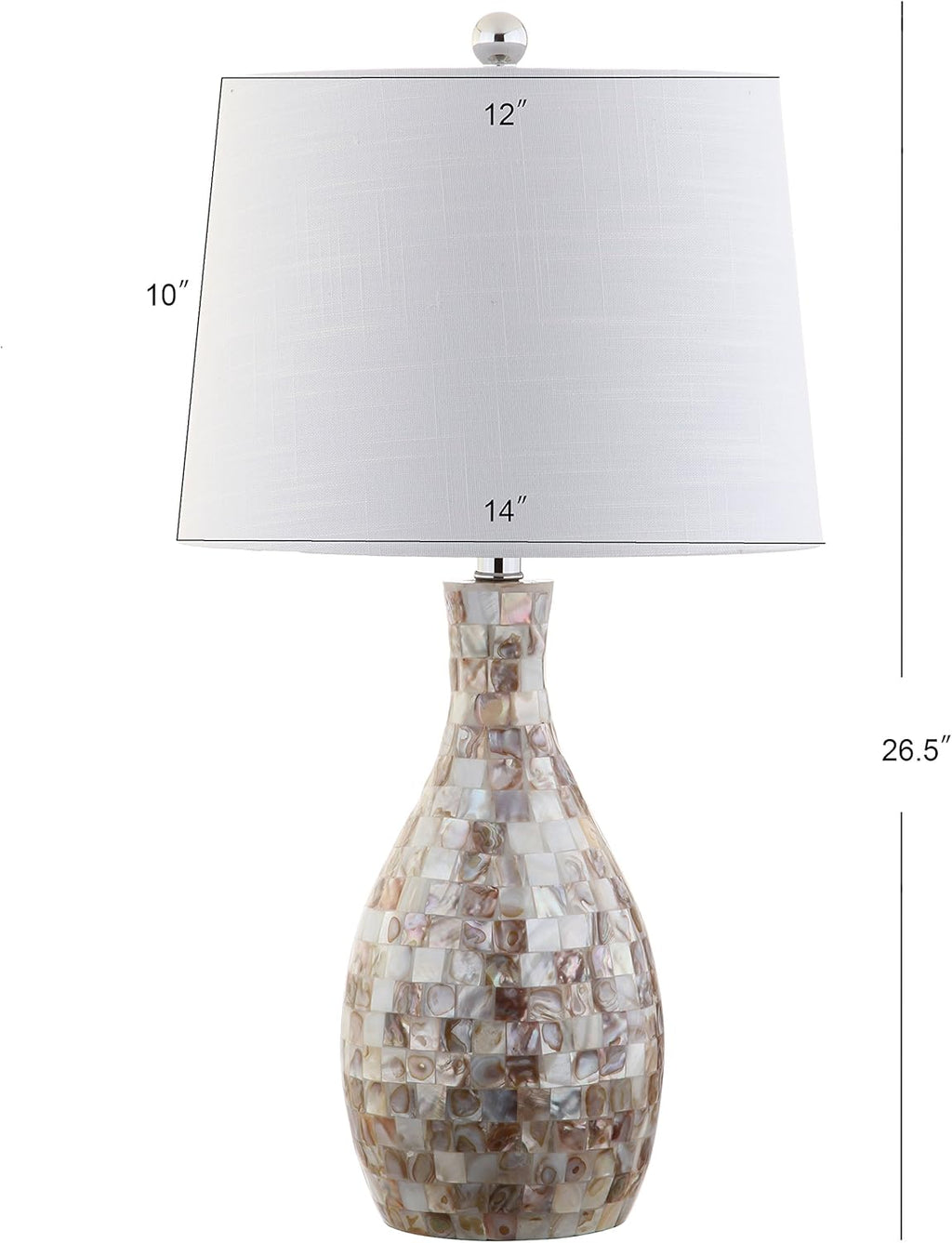 26.5 Seashell LED Table Lamp T806