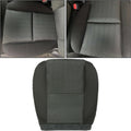 Cloth Bottom Replacement Seat Cover Bucket Front Left Driver Black Compatible with 2010-2014 Cadillac Chevrolet Chevy GMC Pack of 2 Q27540