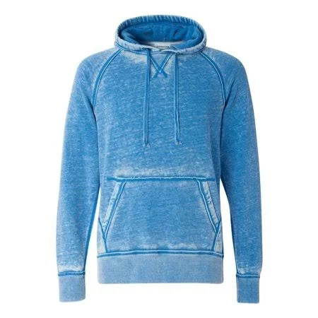 Vintage Zen Fleece Hooded Sweatshirt, Blue, Small U66471