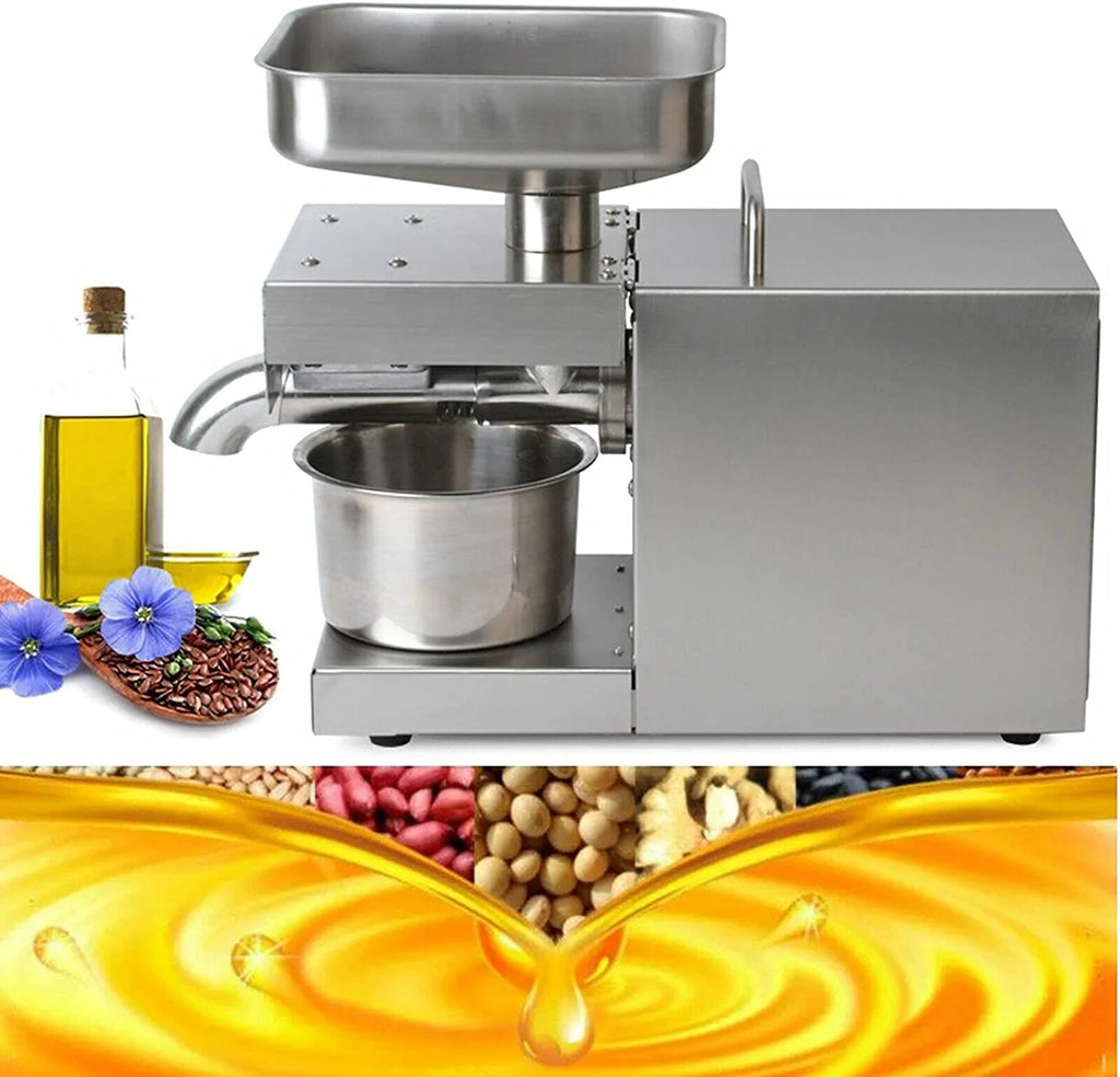 600W Electric Stainless Steel Oil Press Machine Y689963