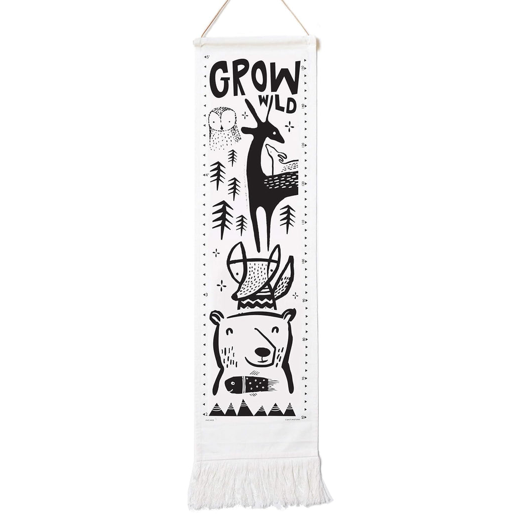 Nordic Canvas Growth Chart for Kids, 44x13 Inches, Pack of 2 F75572