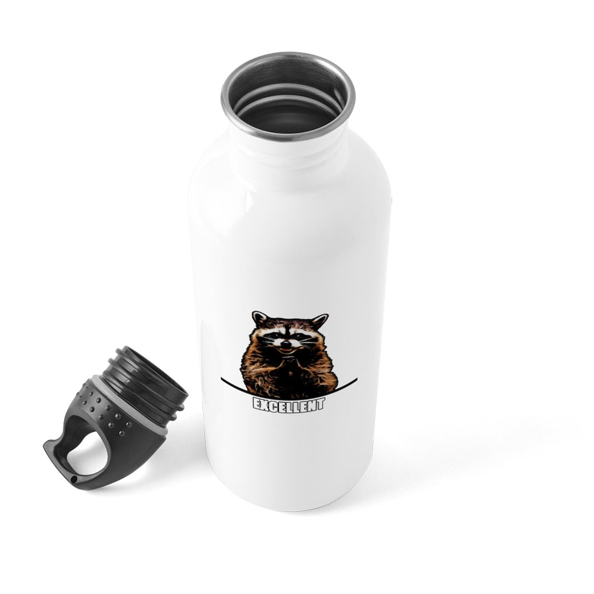 Stainless Steel Sports Water Bottle, 1.0L J71805