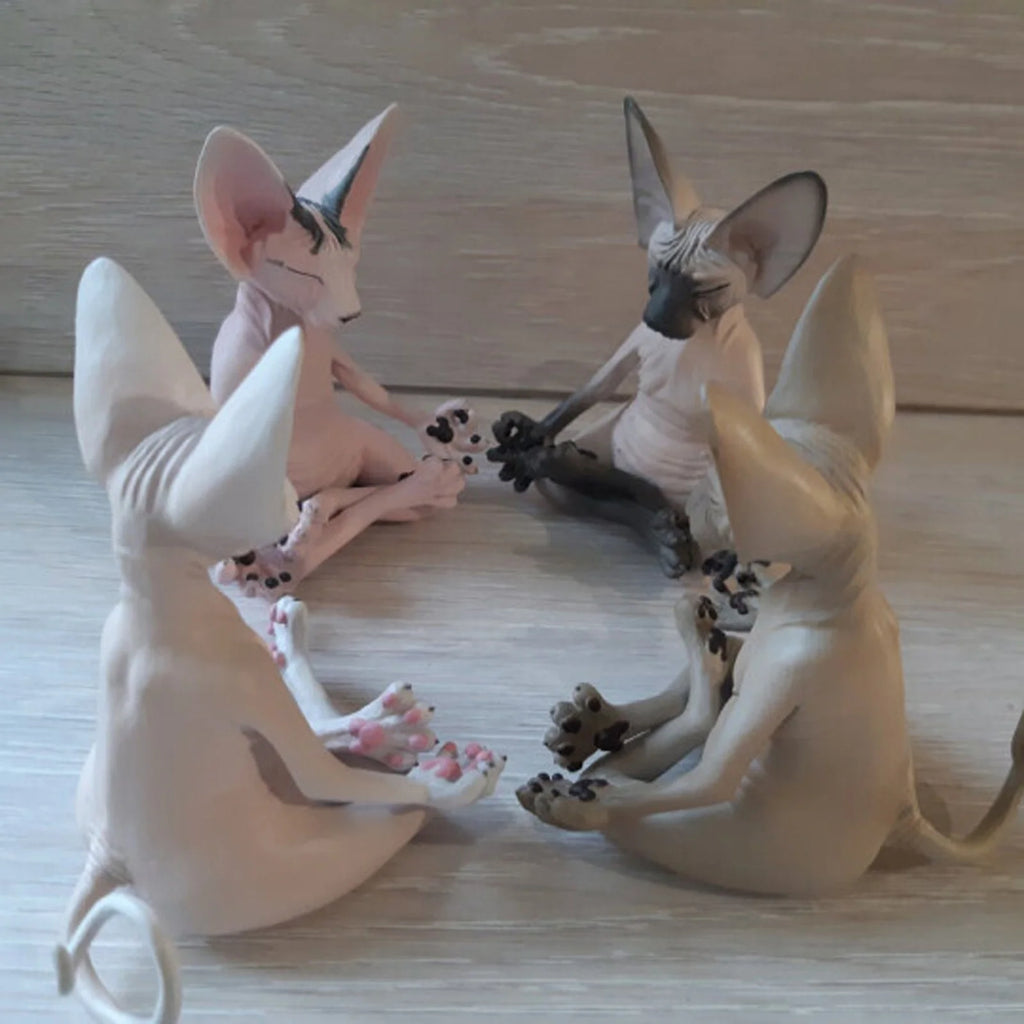 Sphynx Cat Meditate Collectible Figurines G184