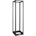 45U 4-Post Open Frame Rack Cabinet Square Holes 1000lb Capacity Z73027