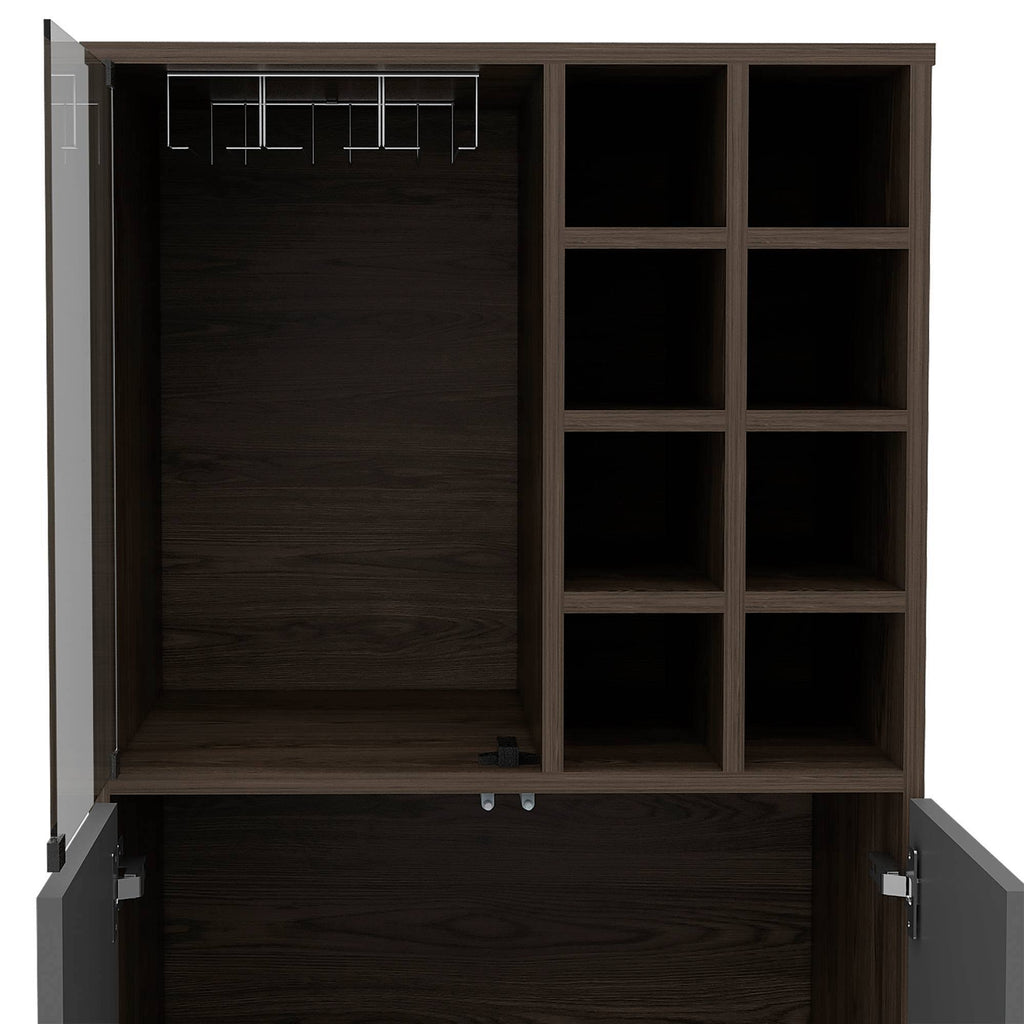 Brown Bar Cabinet N713335