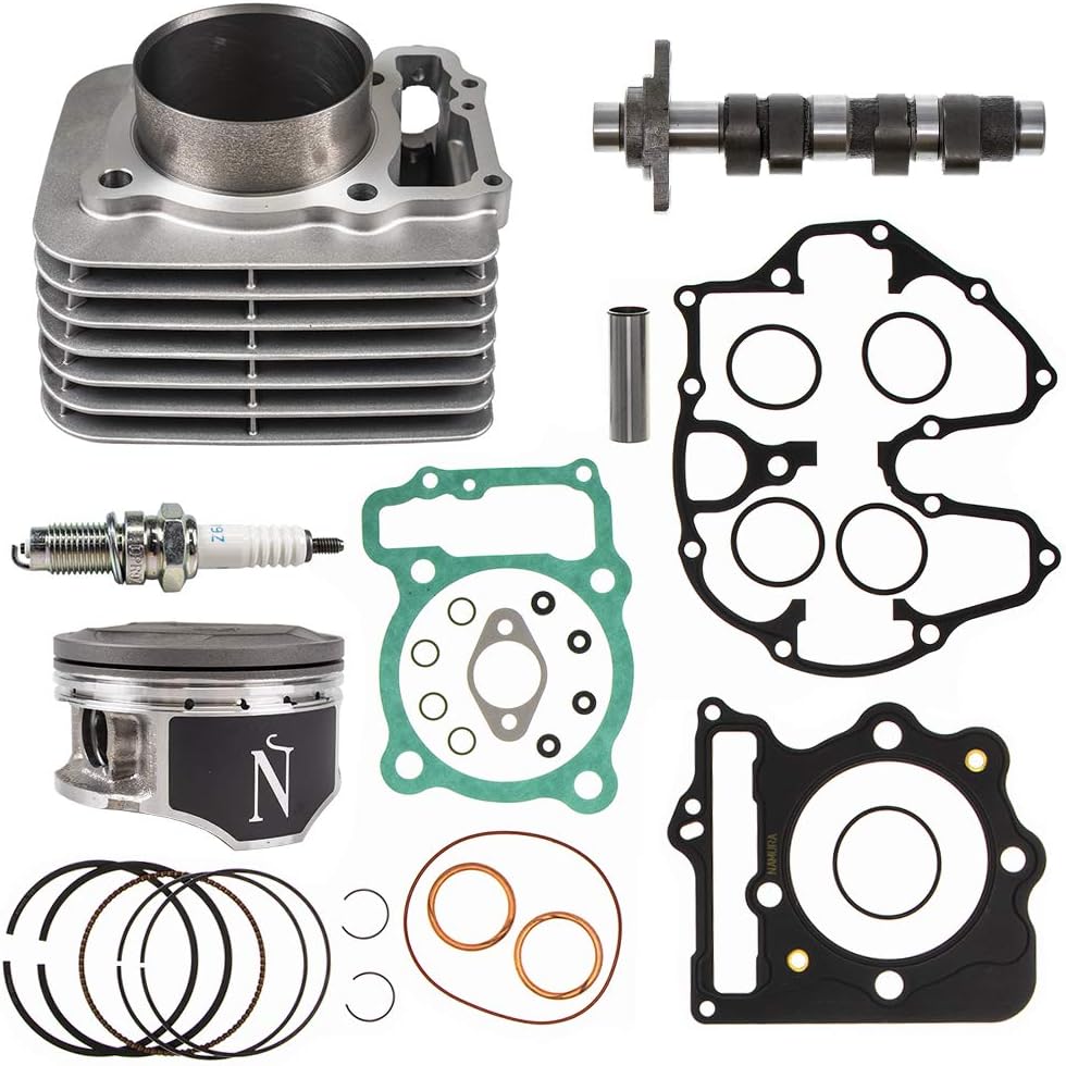 Cylinder Camshaft Piston Gasket Top End Kit For Honda TRX400 G679