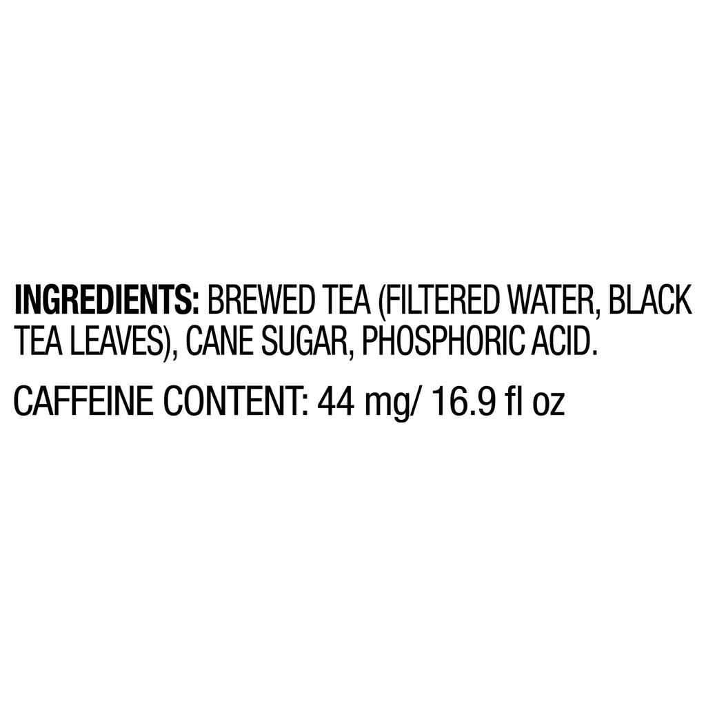 Sweetened Black Tea Bottles, 16.9 fl oz, 12 Pack L12866